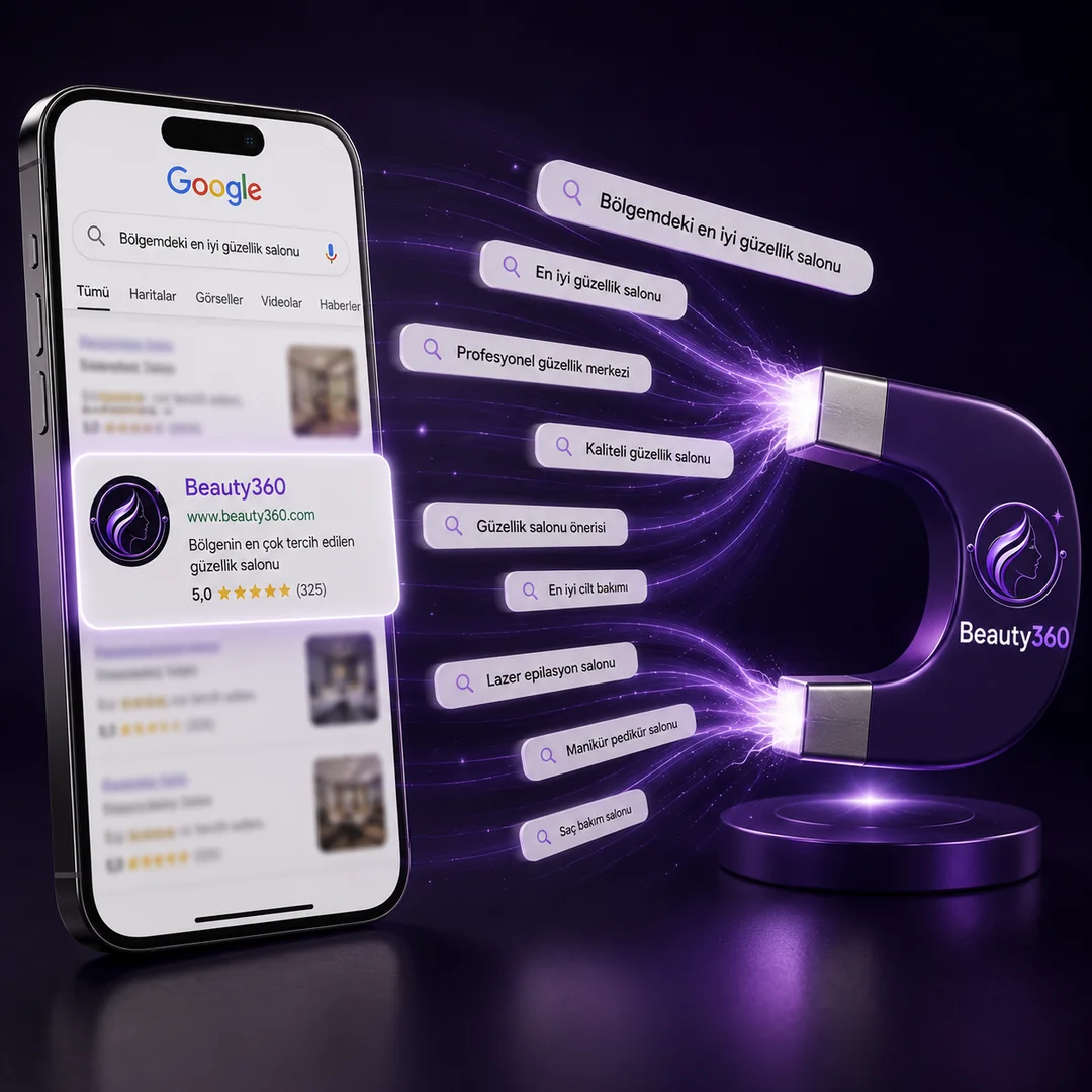 Google aramada güzellik salonunu üst sıraya taşıyan reklam